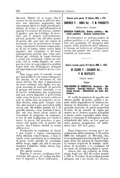 La Corte suprema di Roma raccolta periodica delle sentenze della Corte di cassazione di Roma