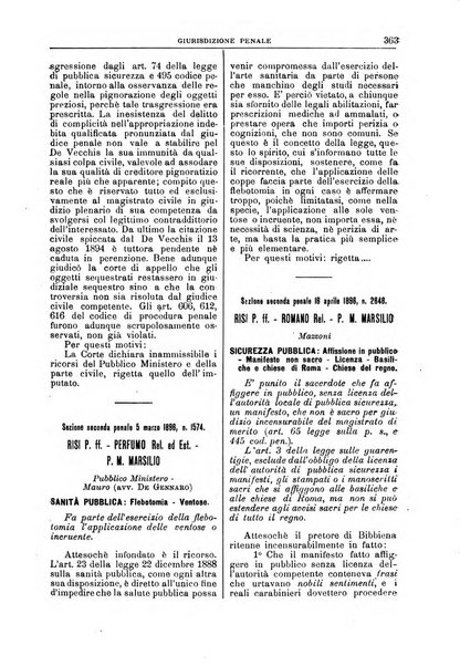 La Corte suprema di Roma raccolta periodica delle sentenze della Corte di cassazione di Roma