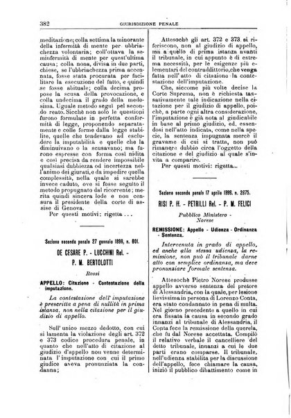 La Corte suprema di Roma raccolta periodica delle sentenze della Corte di cassazione di Roma