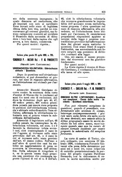 La Corte suprema di Roma raccolta periodica delle sentenze della Corte di cassazione di Roma