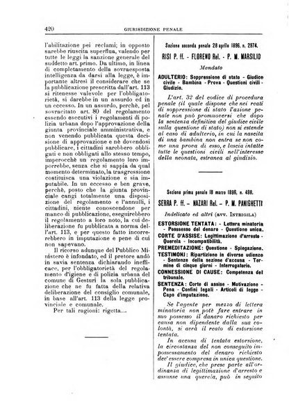 La Corte suprema di Roma raccolta periodica delle sentenze della Corte di cassazione di Roma