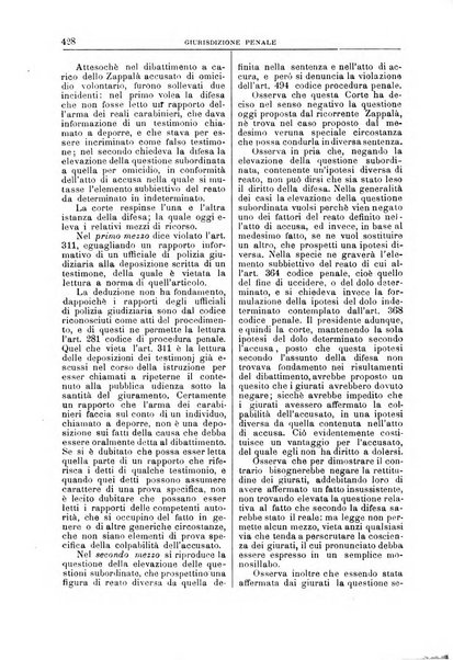 La Corte suprema di Roma raccolta periodica delle sentenze della Corte di cassazione di Roma