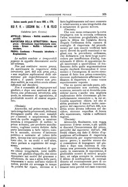 La Corte suprema di Roma raccolta periodica delle sentenze della Corte di cassazione di Roma