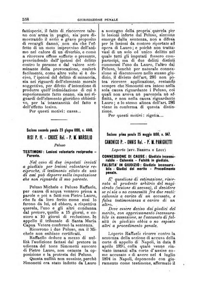 La Corte suprema di Roma raccolta periodica delle sentenze della Corte di cassazione di Roma