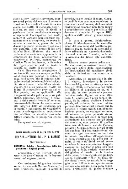 La Corte suprema di Roma raccolta periodica delle sentenze della Corte di cassazione di Roma