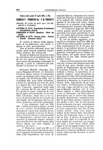 La Corte suprema di Roma raccolta periodica delle sentenze della Corte di cassazione di Roma