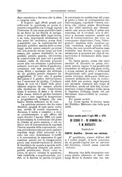 La Corte suprema di Roma raccolta periodica delle sentenze della Corte di cassazione di Roma