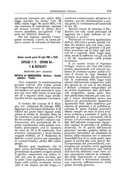 La Corte suprema di Roma raccolta periodica delle sentenze della Corte di cassazione di Roma