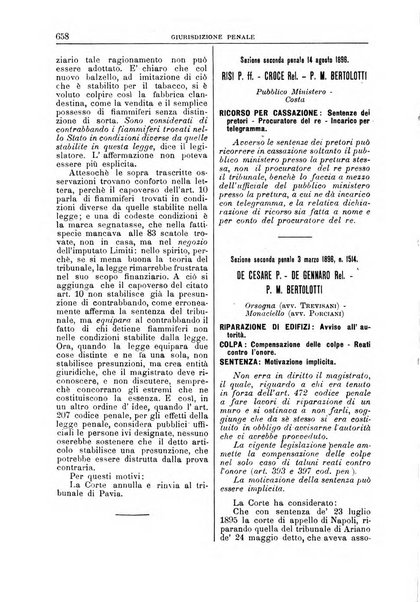 La Corte suprema di Roma raccolta periodica delle sentenze della Corte di cassazione di Roma