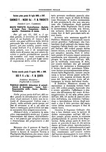 La Corte suprema di Roma raccolta periodica delle sentenze della Corte di cassazione di Roma