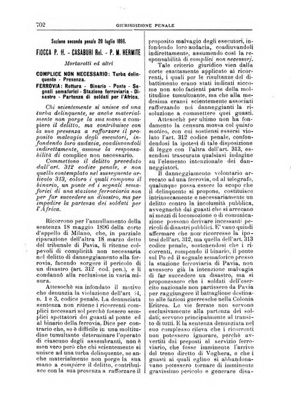 La Corte suprema di Roma raccolta periodica delle sentenze della Corte di cassazione di Roma