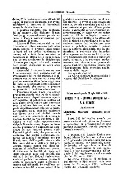 La Corte suprema di Roma raccolta periodica delle sentenze della Corte di cassazione di Roma