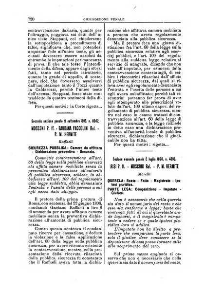 La Corte suprema di Roma raccolta periodica delle sentenze della Corte di cassazione di Roma