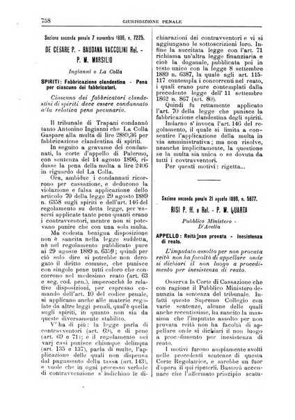 La Corte suprema di Roma raccolta periodica delle sentenze della Corte di cassazione di Roma