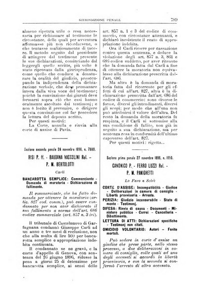 La Corte suprema di Roma raccolta periodica delle sentenze della Corte di cassazione di Roma