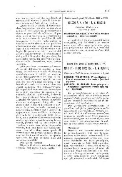 La Corte suprema di Roma raccolta periodica delle sentenze della Corte di cassazione di Roma