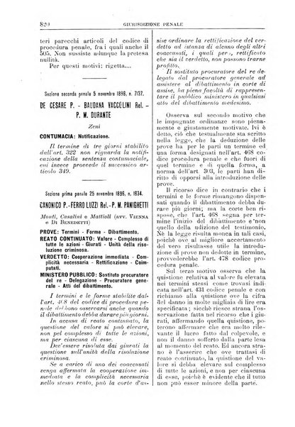 La Corte suprema di Roma raccolta periodica delle sentenze della Corte di cassazione di Roma