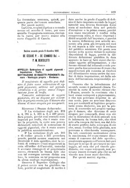 La Corte suprema di Roma raccolta periodica delle sentenze della Corte di cassazione di Roma