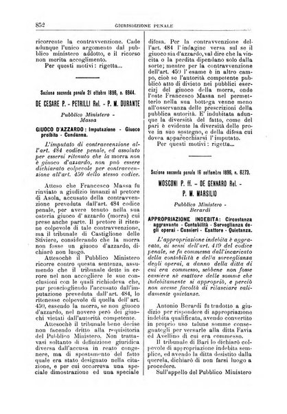 La Corte suprema di Roma raccolta periodica delle sentenze della Corte di cassazione di Roma