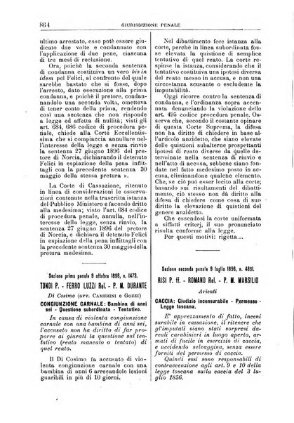 La Corte suprema di Roma raccolta periodica delle sentenze della Corte di cassazione di Roma