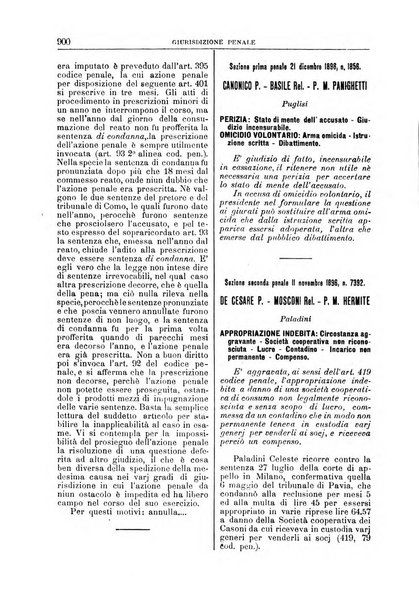 La Corte suprema di Roma raccolta periodica delle sentenze della Corte di cassazione di Roma