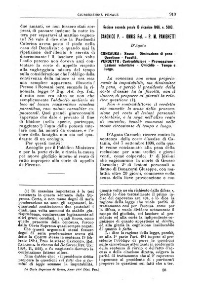 La Corte suprema di Roma raccolta periodica delle sentenze della Corte di cassazione di Roma