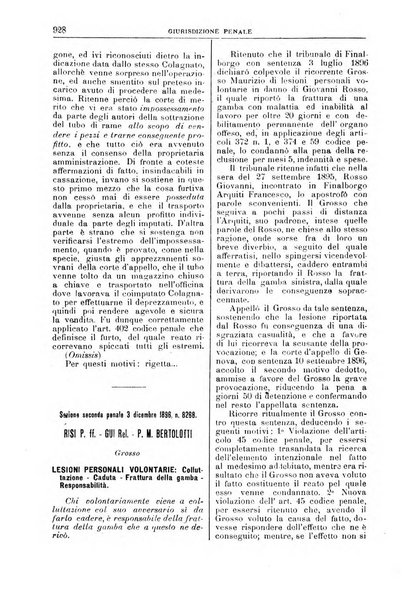 La Corte suprema di Roma raccolta periodica delle sentenze della Corte di cassazione di Roma