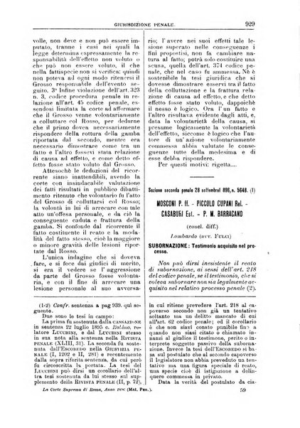 La Corte suprema di Roma raccolta periodica delle sentenze della Corte di cassazione di Roma