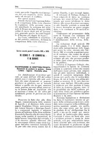 La Corte suprema di Roma raccolta periodica delle sentenze della Corte di cassazione di Roma