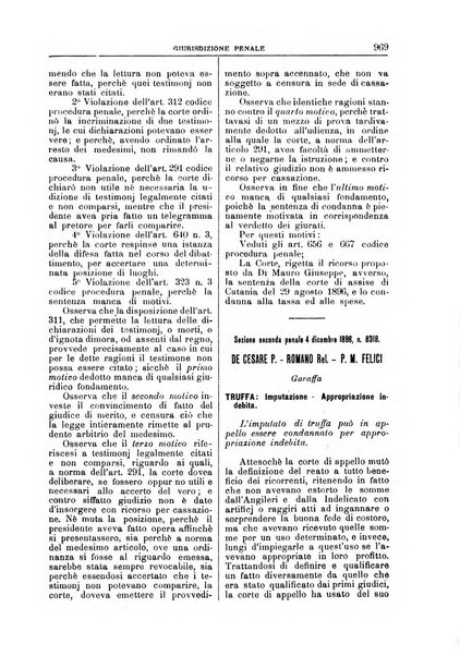 La Corte suprema di Roma raccolta periodica delle sentenze della Corte di cassazione di Roma