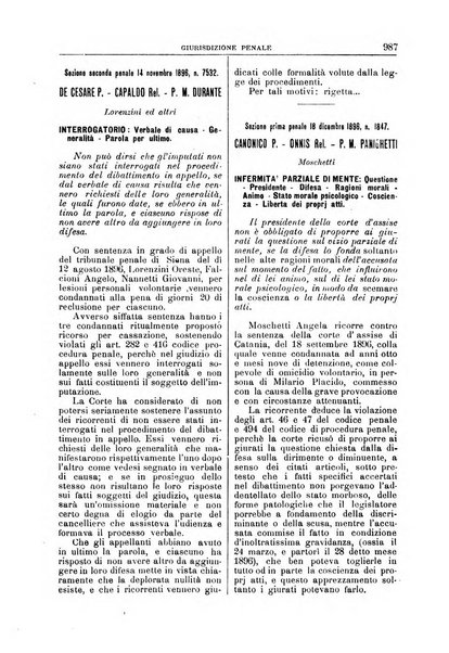 La Corte suprema di Roma raccolta periodica delle sentenze della Corte di cassazione di Roma