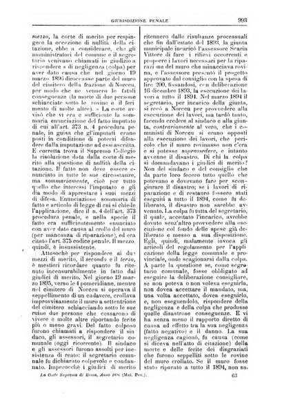 La Corte suprema di Roma raccolta periodica delle sentenze della Corte di cassazione di Roma