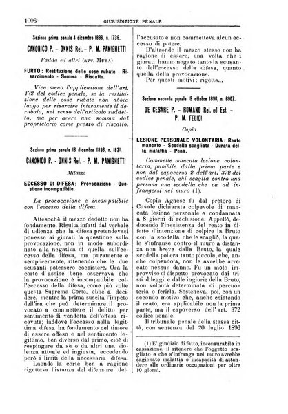 La Corte suprema di Roma raccolta periodica delle sentenze della Corte di cassazione di Roma