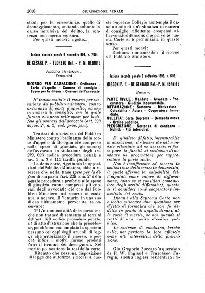 La Corte suprema di Roma raccolta periodica delle sentenze della Corte di cassazione di Roma