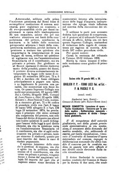 La Corte suprema di Roma raccolta periodica delle sentenze della Corte di cassazione di Roma