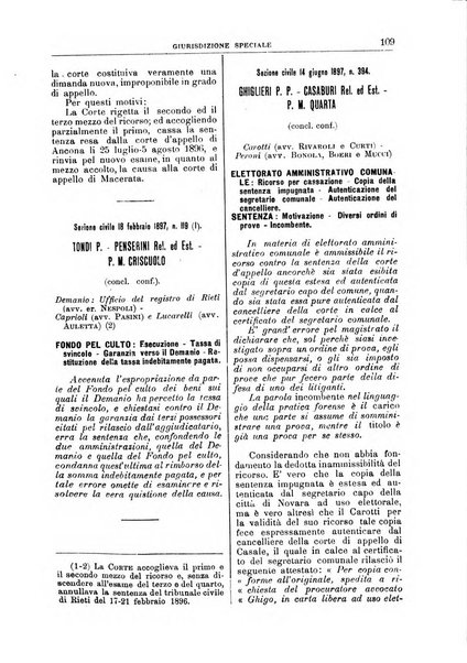 La Corte suprema di Roma raccolta periodica delle sentenze della Corte di cassazione di Roma