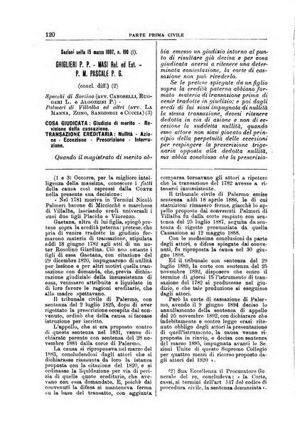 La Corte suprema di Roma raccolta periodica delle sentenze della Corte di cassazione di Roma