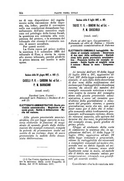 La Corte suprema di Roma raccolta periodica delle sentenze della Corte di cassazione di Roma