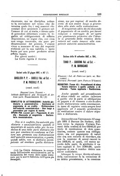 La Corte suprema di Roma raccolta periodica delle sentenze della Corte di cassazione di Roma