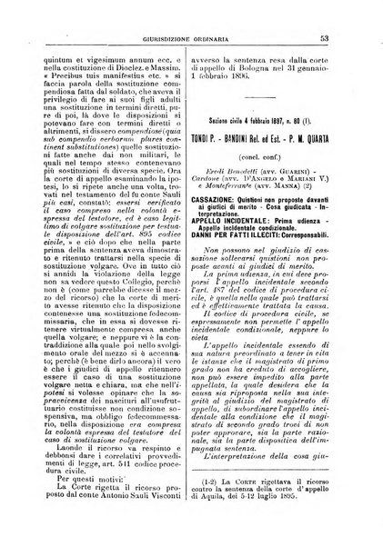 La Corte suprema di Roma raccolta periodica delle sentenze della Corte di cassazione di Roma