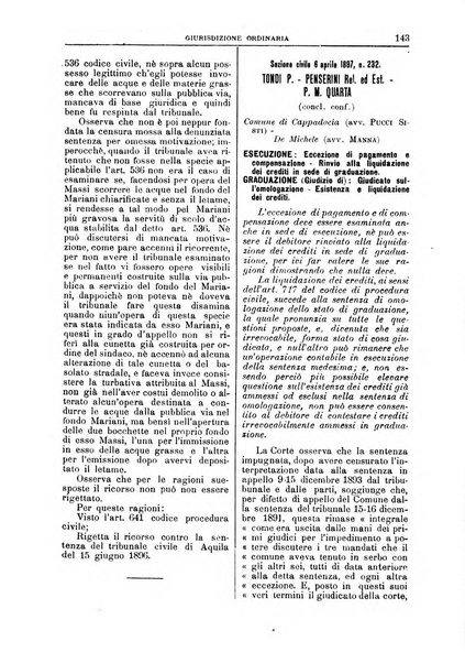 La Corte suprema di Roma raccolta periodica delle sentenze della Corte di cassazione di Roma