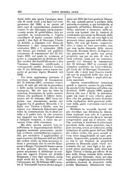 La Corte suprema di Roma raccolta periodica delle sentenze della Corte di cassazione di Roma