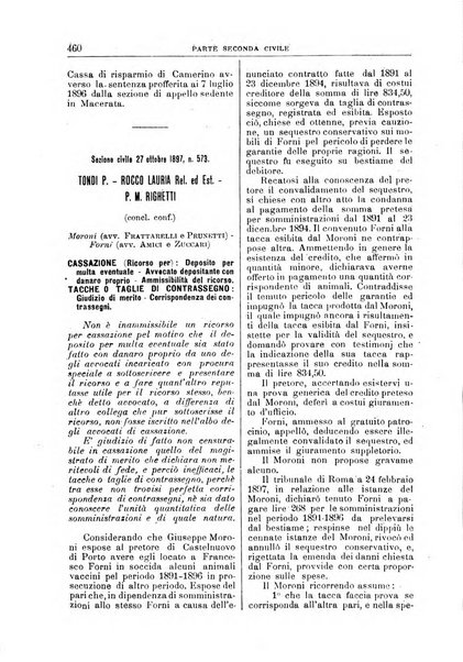 La Corte suprema di Roma raccolta periodica delle sentenze della Corte di cassazione di Roma