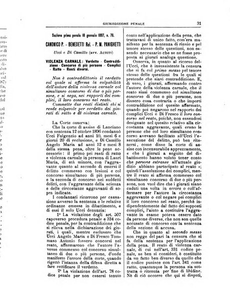 La Corte suprema di Roma raccolta periodica delle sentenze della Corte di cassazione di Roma