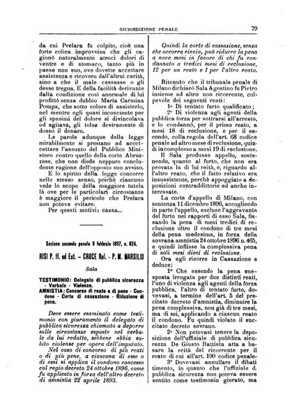 La Corte suprema di Roma raccolta periodica delle sentenze della Corte di cassazione di Roma