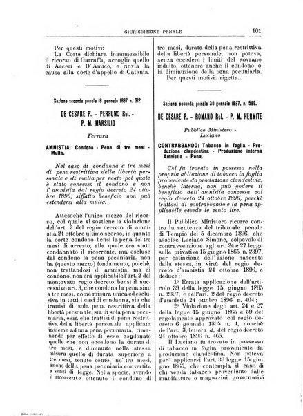 La Corte suprema di Roma raccolta periodica delle sentenze della Corte di cassazione di Roma