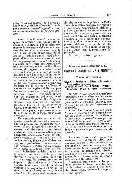 La Corte suprema di Roma raccolta periodica delle sentenze della Corte di cassazione di Roma