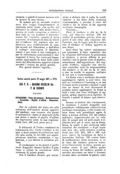 La Corte suprema di Roma raccolta periodica delle sentenze della Corte di cassazione di Roma