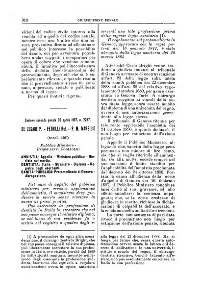 La Corte suprema di Roma raccolta periodica delle sentenze della Corte di cassazione di Roma