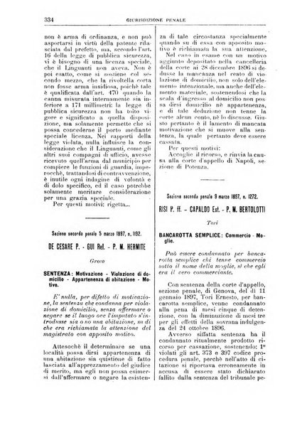 La Corte suprema di Roma raccolta periodica delle sentenze della Corte di cassazione di Roma